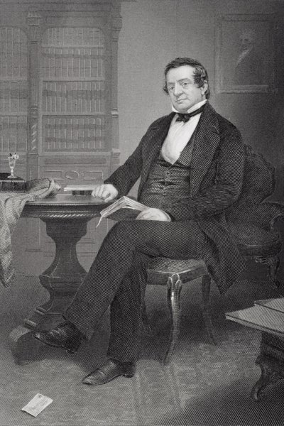Washington Irving (1783-1859) da Alonzo Chappel